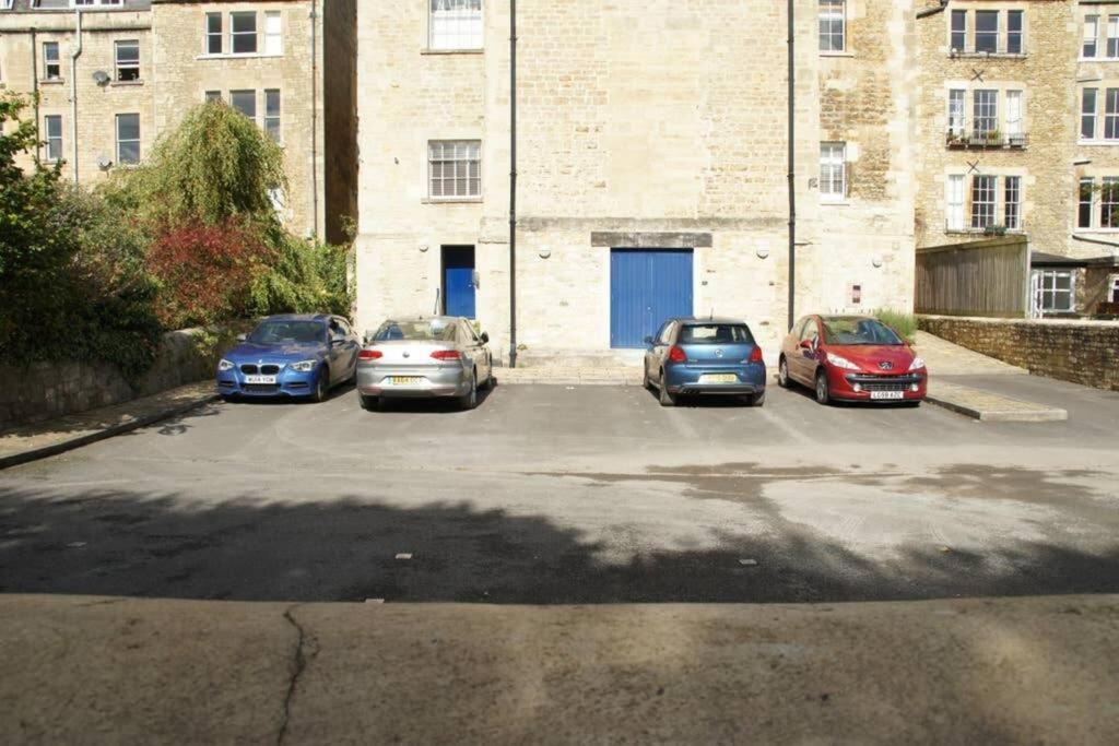 Style & Opulence In Georgian Chapel W Parking Leilighet Bath Eksteriør bilde